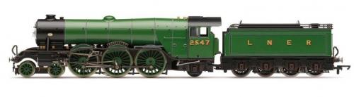 R3990 Hornby LNER A1 2547 Doncaster Diecast f/p&flickeirng f/b